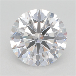 Picture of Lab Grown Diamond 3.43 Carats, Round with Excellent Cut, D Color, VVS1 Clarity and Certified by GIA