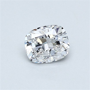 Foto Diamante Natural 0.51 quilates, Del cojín , Color D, claridad SI2 y certificado GIA de