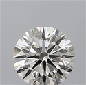 Natural Diamond 0.40 Carats, Round with Excellent Cut, H Color, VVS1 Clarity and Certified by IGI