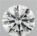 Del inventario de diamantes de laboratorio, 2.01 quilates, Redondo , Color D, claridad VVS2 y certificado IGI