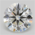 Del inventario de diamantes de laboratorio, 2.09 quilates, Redondo , Color D, claridad VVS2 y certificado IGI