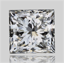 Diamante Natural 0.70 quilates, Princesa , Color H, claridad SI2 y certificado GIA