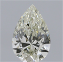 Diamante Natural 0.50 quilates, De pera , Color K, claridad SI2 y certificado GIA