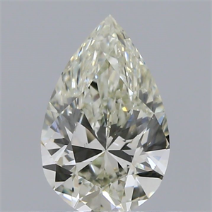 Foto Diamante Natural 0.50 quilates, De pera , Color K, claridad SI2 y certificado GIA de
