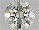 Natural Diamond 1.09 Carats, Round with Excellent Cut, I Color, VS2 Clarity and Certified by GIA