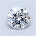 Natural Diamond 2.00 Carats, Round with Excellent Cut, D Color, VVS1 Clarity and Certified by GIA