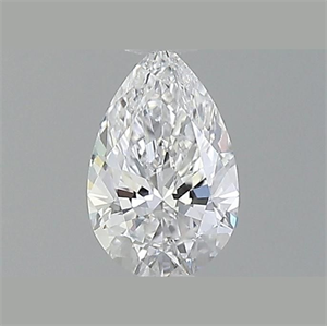 Foto Diamante Natural 0.52 quilates, De pera , Color D, claridad VVS1 y certificado GIA de