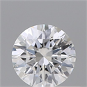 Natural Diamond 0.41 Carats, Round with Excellent Cut, E Color, VS2 Clarity and Certified by IGI