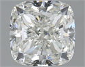 Natural Diamond 2.01 Carats, Cushion with  Cut, J Color, SI2 Clarity and Certified by GIA