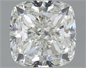 Natural Diamond 2.01 Carats, Cushion with  Cut, J Color, SI2 Clarity and Certified by GIA