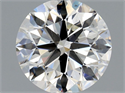 Diamante Natural 0.90 quilates, Redondo , Color I, claridad SI1 y certificado GIA