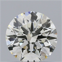 Diamante Natural 0.66 quilates, Redondo , Color K, claridad VVS1 y certificado GIA