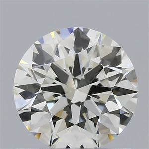 Foto Diamante Natural 0.66 quilates, Redondo , Color K, claridad VVS1 y certificado GIA de
