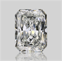Diamante Natural 1.51 quilates, Radiante , Color I, claridad VVS2 y certificado GIA