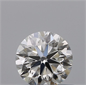 Natural Diamond 0.50 Carats, Round with Very Good Cut, H Color, IF Clarity and Certified by GIA