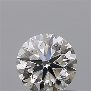 Foto Diamante Natural 0.50 quilates, Redondo , Color H, claridad IF y certificado GIA de