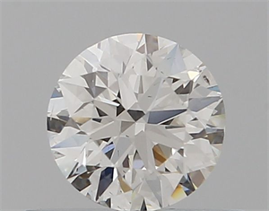 Foto Diamante Natural 0.40 quilates, Redondo , Color H, claridad SI1 y certificado GIA de