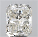Natural Diamond 4.01 Carats, Radiant with  Cut, I Color, VS2 Clarity and Certified by GIA