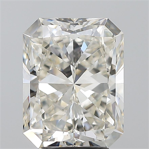 Picture of Natural Diamond 4.01 Carats, Radiant with  Cut, I Color, VS2 Clarity and Certified by GIA