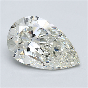 Foto Diamante Natural 5.51 quilates, De pera , Color J, claridad VS2 y certificado GIA de
