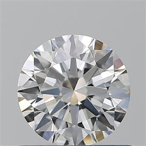 Picture of Natural Diamond 0.71 Carats, Round with Excellent Cut, F Color, VS1 Clarity and Certified by GIA