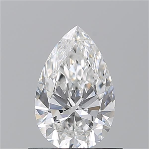 Picture of Natural Diamond 0.70 Carats, Pear with  Cut, F Color, VS2 Clarity and Certified by GIA