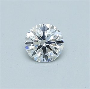 Picture of Natural Diamond 0.40 Carats, Round with Excellent Cut, E Color, SI1 Clarity and Certified by GIA