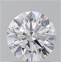 Natural Diamond 1.55 Carats, Round with Excellent Cut, D Color, VVS2 Clarity and Certified by GIA