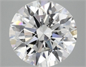 Del inventario de diamantes de laboratorio, 3.01 quilates, Redondo , Color F, claridad VVS2 y certificado IGI