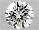 Diamante Natural 0.50 quilates, Redondo , Color H, claridad VS1 y certificado GIA