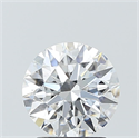 Lab Grown Diamond 2.09 Carats, Round with Ideal Cut, E Color, VVS1 Clarity and Certified by IGI