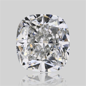 Foto Diamante Natural 0.71 quilates, Del cojín , Color F, claridad SI1 y certificado GIA de