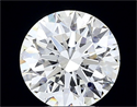 Del inventario de diamantes de laboratorio, 3.80 quilates, Redondo , Color E, claridad VVS2 y certificado IGI