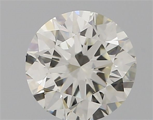 Picture of Natural Diamond 0.50 Carats, Round with Excellent Cut, H Color, IF Clarity and Certified by IGI