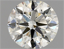 Diamante Natural 0.90 quilates, Redondo , Color J, claridad SI1 y certificado GIA
