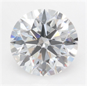 Del inventario de diamantes de laboratorio, 3.09 quilates, Redondo , Color D, claridad IF y certificado IGI