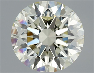 Foto Diamante Natural 1.01 quilates, Redondo , Color N, claridad VS1 y certificado GIA de