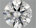 Del inventario de diamantes de laboratorio, 1.50 quilates, Redondo , Color F, claridad VS1 y certificado IGI