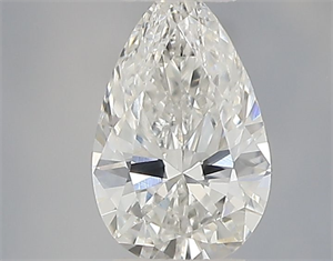 Foto Diamante Natural 0.29 quilates, De pera , Color G, claridad VS2 y certificado IGI de