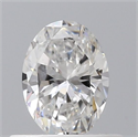 Natural Diamond 0.41 Carats, Oval with  Cut, E Color, SI2 Clarity and Certified by GIA