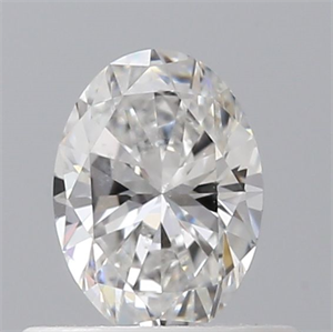 Picture of Natural Diamond 0.41 Carats, Oval with  Cut, E Color, SI2 Clarity and Certified by GIA
