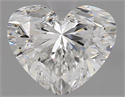 Natural Diamond 1.93 Carats, Heart with  Cut, F Color, VS2 Clarity and Certified by GIA