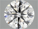Lab Grown Diamond 3.01 Carats, Round with Excellent Cut, E Color, VS2 Clarity and Certified by IGI
