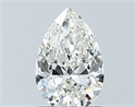 Natural Diamond 1.01 Carats, Pear with  Cut, H Color, VS2 Clarity and Certified by GIA