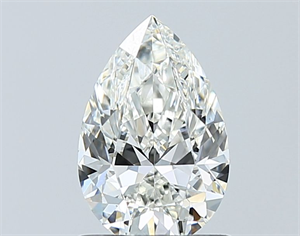 Picture of Natural Diamond 1.01 Carats, Pear with  Cut, H Color, VS2 Clarity and Certified by GIA