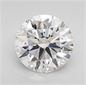 Lab Grown Diamond 1.03 Carats, Round with Ideal Cut, D Color, VVS1 Clarity and Certified by IGI