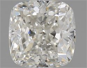 Foto Diamante Natural 0.50 quilates, Del cojín , Color J, claridad SI1 y certificado GIA de