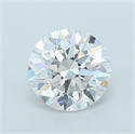 Lab Grown Diamond 1.10 Carats, Round with Excellent Cut, E Color, VVS2 Clarity and Certified by IGI