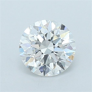 Picture of Lab Grown Diamond 1.10 Carats, Round with Excellent Cut, E Color, VVS2 Clarity and Certified by IGI