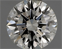 Natural Diamond 0.41 Carats, Round with Excellent Cut, I Color, VVS1 Clarity and Certified by GIA
